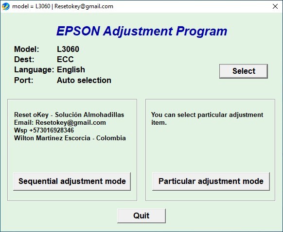 Epson printers l3060 driver download